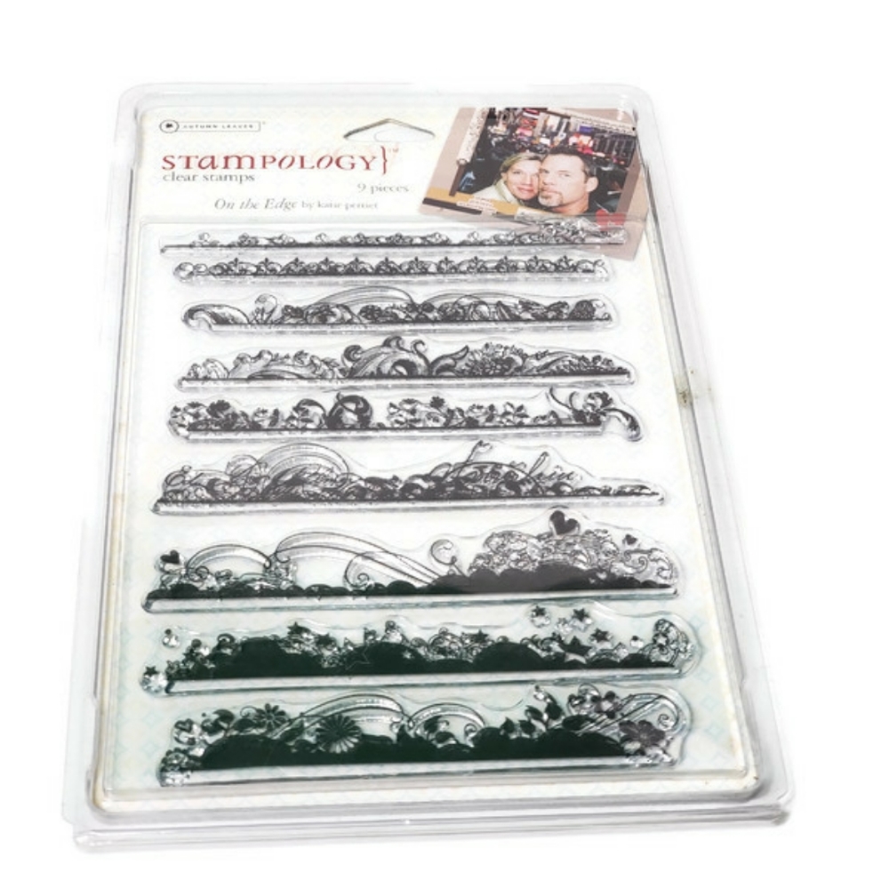 Stampology clear stamps 9 pieces